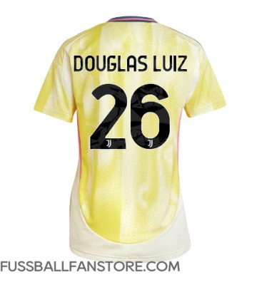 Juventus Douglas Luiz #26 Replik Auswärtstrikot Damen 2024-25 Kurzarm